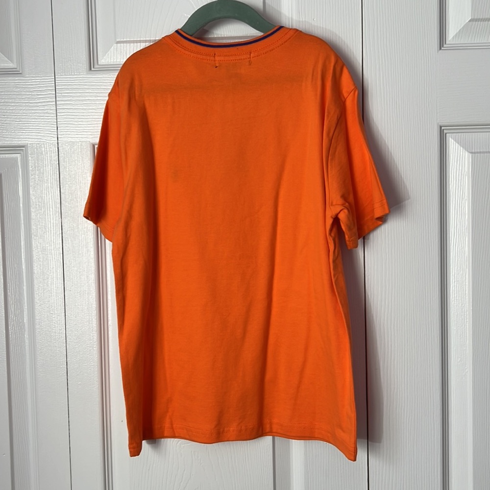 Little boys small orange polo shirt. - Picture 2 of 3